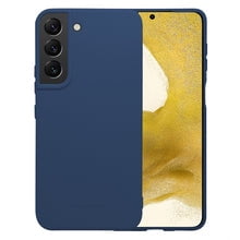 Funda Molan Cano Soft Jelly Case Para Samsung S22 Tipo Silicon Suave Azul Marino