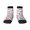 3 Black, variant on French Bulldog Duck Pattern Quarter Crew Socks,Toe Seamed Ankle Socks,Cotton Cushioned Breathable Athletic Crew Sports Socks