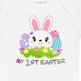 thumbnail image 4 of Inktastic My First Easter- Cute Bunny with Eggs Boys or Girls Baby Bodysuit, 4 of 5