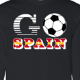 thumbnail image 4 of Inktastic Go, Spain Soccer, Football Long Sleeve T-Shirt, 4 of 5