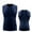 Navy, variant on MOJOGO Athletic Vest for Men Solid Color Crewneck Sleeveless Undershirts Breathable Fitness T-Shirt Sports Base Layer Navy L