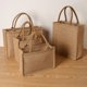thumbnail image 2 of Typpkmm Jute Ladies Tote with Tote Bag Laminating Blank Shopping, SD-shuzhong, 2 of 7