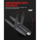 thumbnail image 3 of Potente Dongle Wifi, Dongle Wifi Usb 3.0 De Doble Banda, Dongle Wifi 2.4g / 5.8ghz, Adaptador Usb Wifi Para PC/portátil/escritorio/tableta, Compatible Con Windows 11/, 3 of 3