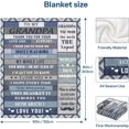 thumbnail image 3 of LHSHID Gifts for papa papa Birthday Gifts papa Gifts from Grandkids papa Gifts Father Birthday Gifts Dad Gifts for Birthday Thanksgiving Xmas Presents Grandpa Blanket 30"x40", 3 of 6