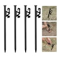 thumbnail image 4 of 4pcs para , toldo para , clavija, para 35cm shamjiam Estacas de clavijas de carpa, 4 of 9