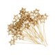 thumbnail image 1 of CAIROYAR 50/100 palillos de cóctel con forma de estrella, palillos de bambú para brochetas de cóctel, 1 of 7