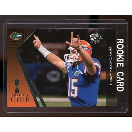 2010 Press Pass Trophy Club #51 Tim Tebow Denver Broncos Rookie Card