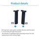 thumbnail image 3 of Tholdsy ABS Control Remoto Drone Landing Gear Desmontable Reparación Avión Land Base Accesorios Reemplazo para Pro Accesorios para drones aéreos, 3 of 6