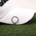 thumbnail image 2 of Marcadores de pelota de golf extraíbles de 25 mm, clip magnético para sombrero, accesorios de recuerdo para putt D, 2 of 9