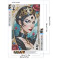 thumbnail image 2 of Pintura de diamante 5D DIY taladro redondo completo JQK personaje de póquer arte artesanal 40x60cm, 2 of 9