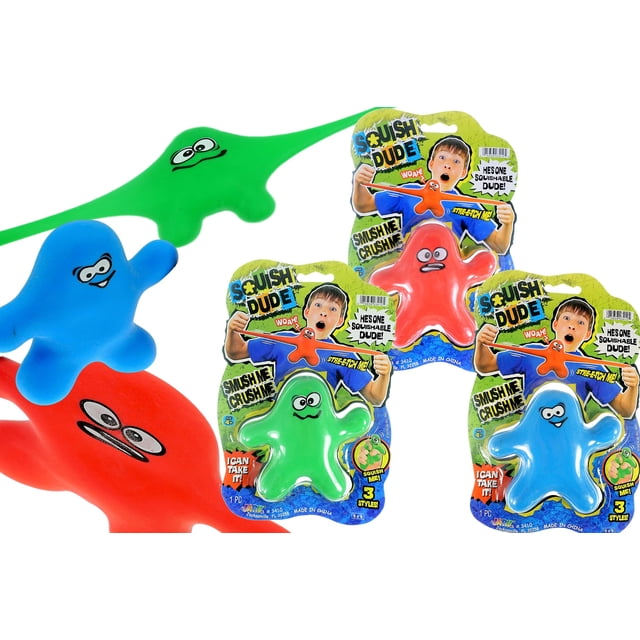 Figuras de Lucha Flexibles Squishy Toys JA-RU Stretchy Guy