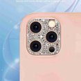 thumbnail image 5 of Dteck 3D Bling Diamond Camera Lens Protector for iPhone 13 Pro Max Protective Lens Decoration Glitter Metal Camera Cover for iPhone 13 Pro Max, rosegold, 5 of 7
