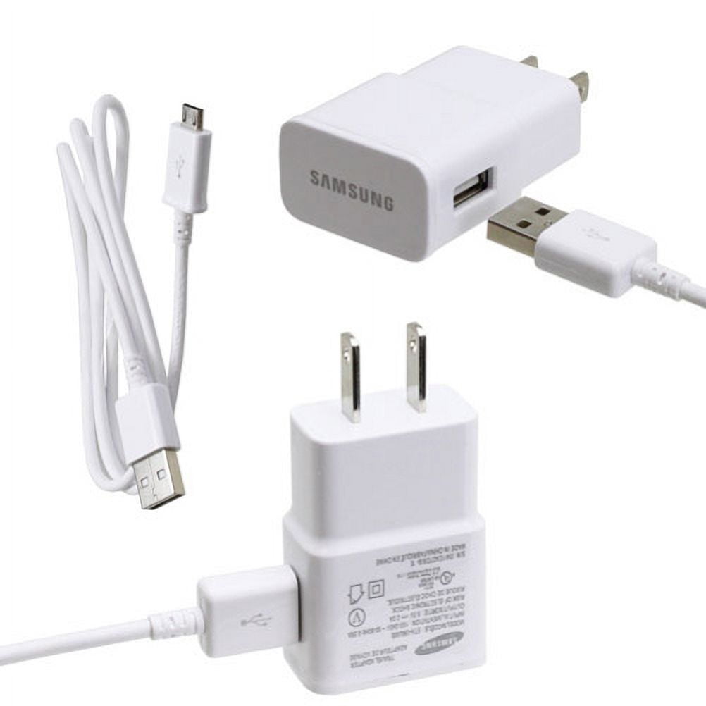 OEM Home Wall Travel AC Charger USB Adapter Data Cable for  Verizon Verizon Ellipsis 8 - Verizon Verizon Ellipsis 7