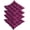 Purple, variant on Set of 4 Dining Chair Cushions with Ties Soft Comfort Non Slip Square Seat Pads for Kitchen Dining Office Living Room Patio (Gray)