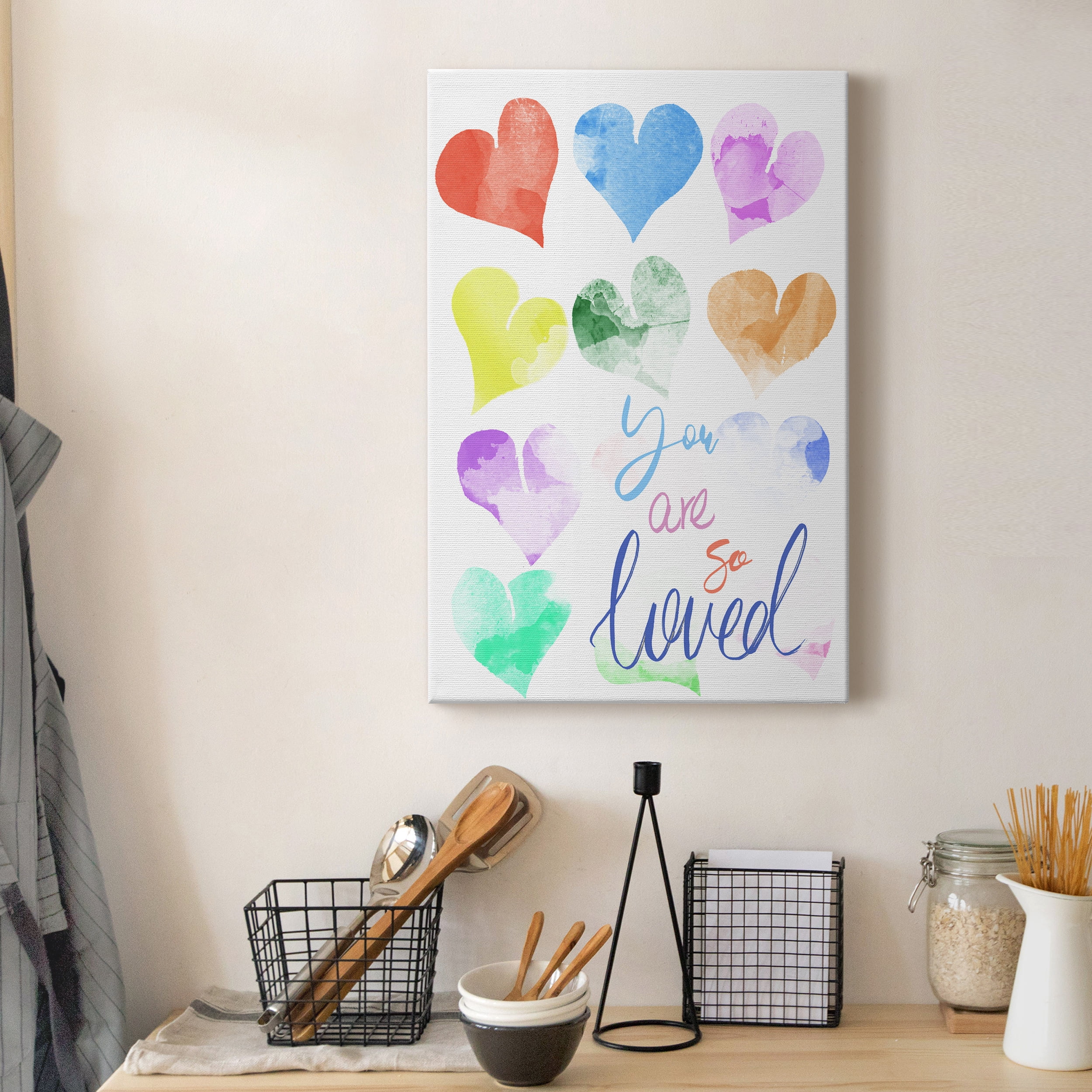 You Are So Loved Premium Gallery Wrapped Canvas - Ready to Hang - 32 x 48