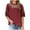 Red#1, variant on Tnhcen Plus Size Women's Cotton Linen Style Embroidered Crewneck Short Sleeve Tee Loose Fit Summer Essential S-2XL Casual Basic
