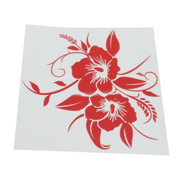 Universal Flower Car Decal, Car Side Decal Car Hood Decals Automotive Exterior Decoration Stickers for Motorcycle Truck SUV