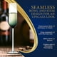 thumbnail image 3 of juegos de copas de champán elegantes y cristalinas de NutriChef Kitchen, 3 of 8