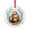 Pattern, variant on Farm Tractor Christmas Glass Ornament Holiday Ornaments Decoration for Home Boys Construction Vehicles Round Shaped Glass Ornament