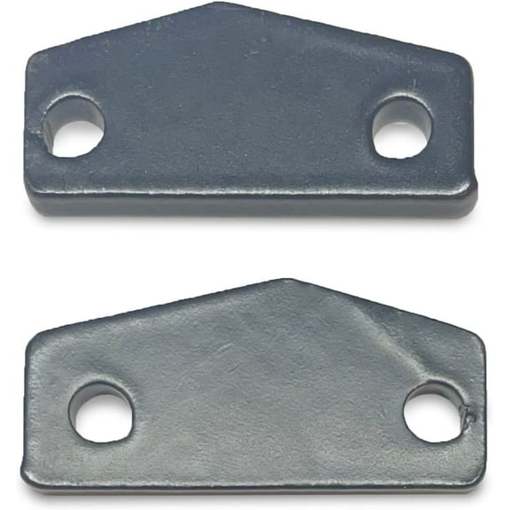 Military Door Striker Spacers,1/8 inch Solid Steel, Compatible with Military Humvee, Set of 2