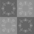 thumbnail image 1 of Ahgly Company Machine Washable Indoor Square Transitional Ash Gray Area Rugs, 8' Square, 1 of 7