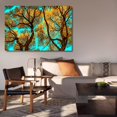 thumbnail image 6 of Big Tree with Golden Leaves Canvas Poster Bedroom Decor Sports Landscape Office Room Decor Gift,Frame-style,20x30inch(50x75cm), 6 of 8
