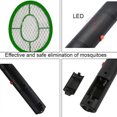 thumbnail image 3 of Raqueta Bug Zapper matamoscas eléctrico Zapper de mano con batería (verde), 3 of 7