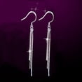 thumbnail image 1 of Pendientes para mujer, regalos para mujer, pendientes elegantes con borlas largas, pendientes colgantes de moda, pendientes estilo pendientes, 1 of 3