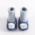 thumbnail image 3 of Generic Toddler Girl Socks Baby Boy Indoor Animals Slipper Shoes Antislip Socks Booties First Walkers for Babys Toddlers Boys Girl Fashion Casual (12-18 Months,Sky Blue), 3 of 3
