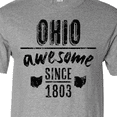 thumbnail image 4 of Inktastic Ohio Awesome Since 1803 T-Shirt, 4 of 5