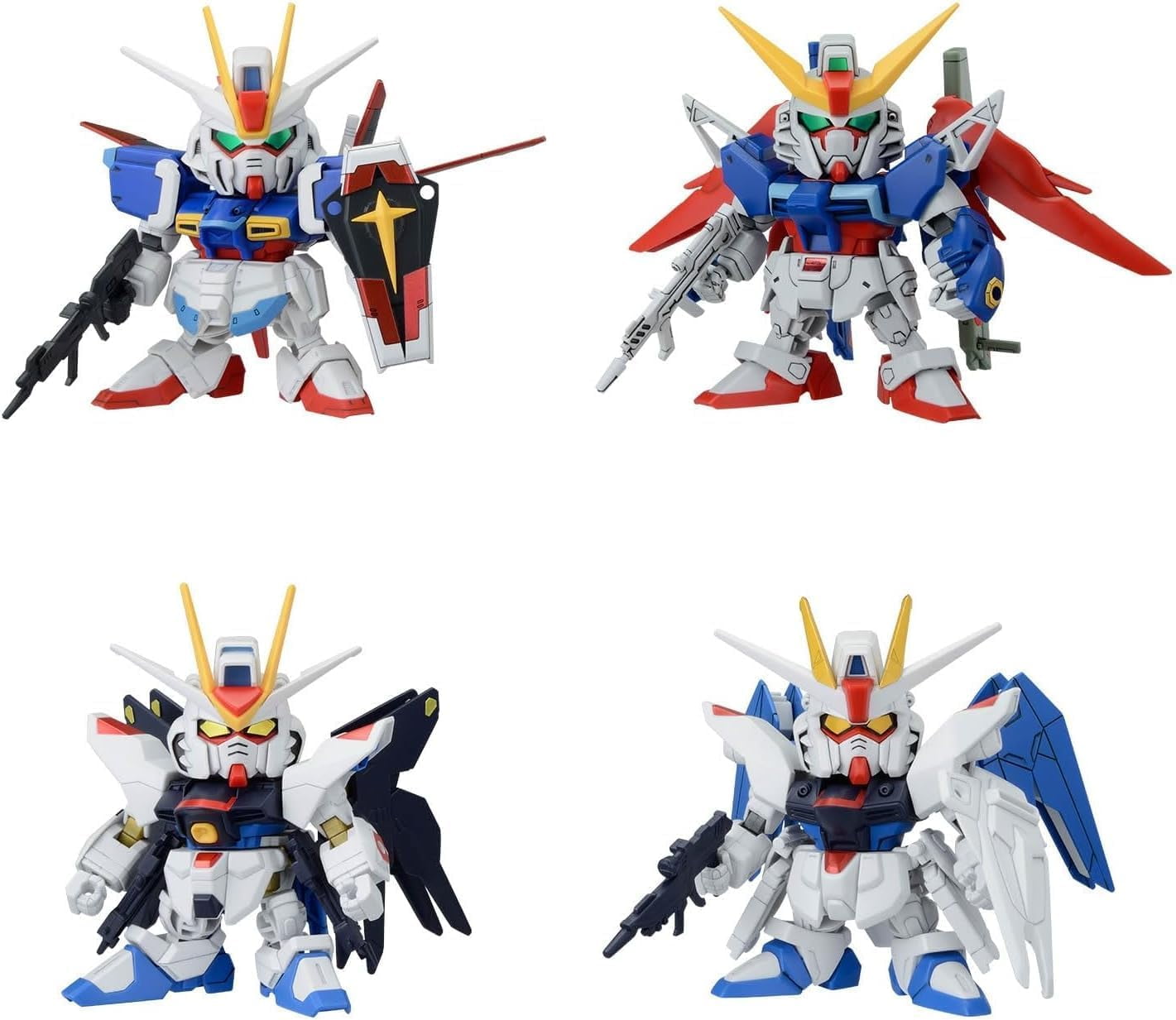 Bandai SEED Senshi BB C.E.73 Destiny Stargazer Gundam Set SD Model Kit