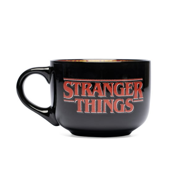 Taza Stranger Things Logo Crown Baccara de Cerámica