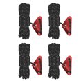 thumbnail image 2 of LJNYFDC Camp Rope Adjustable Tent Ropes High Density Windproof Reflective Nylon Non Slip Canopy Rope with Buckle for Outdoor Activity 2/4/6 Roll 5m, 2 of 7