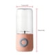 thumbnail image 5 of Exprimidor de frutas Extractor de jugo de mano inalámbrico 400ML Exprimidor de cocina eléctrico recargable, Rosa sidaley HA006146-02, 5 of 6