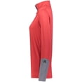 thumbnail image 3 of Russell Womens Hybrid Fastpitch Softball Pullover Red/Grey 3Xl, 3 of 5