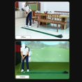 thumbnail image 2 of Tapete de práctica de terciopelo con retorno de bola, tamaños de orificios ajustables, equipo de entrenamiento portátil para el hogar, oficina y patio trasero, 2 of 10