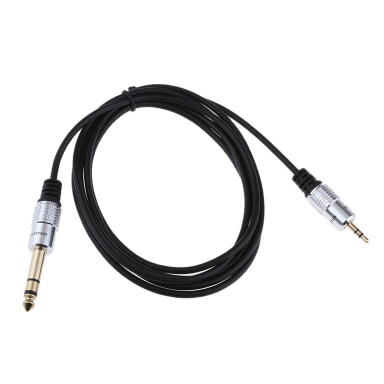 GearIT 1/4 (6.35mm) TRS to XLR Male Cable with 1/8 (3.5mm) Adapter