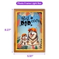 thumbnail image 5 of Best Alaskan Malamute Dad Ever Happy Father's Day Acrylic Plaque with Wood Photo Frame Box Alaska Mal Dog Lovers Gifts Light Box - 02006, 5 of 5