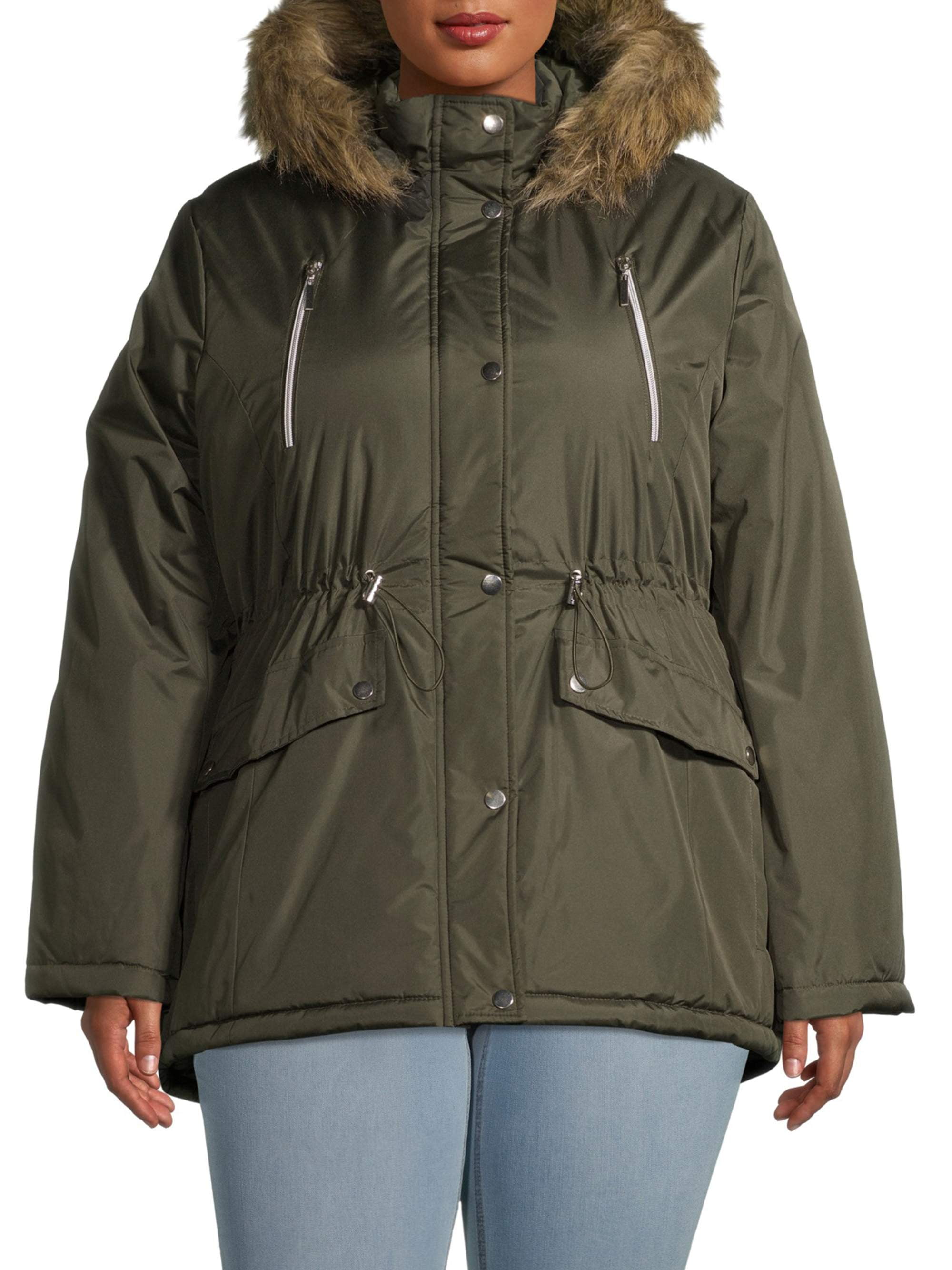 anorak with fur hood