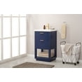 thumbnail image 4 of Design Element Klein 20" Single Sink Bathroom Vanity In Blue, 4 of 4