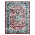 thumbnail image 2 of RUGSOTIC CARPETS Machine Woven Crossweave AREA RUGS - 5'x7'10'', Rectangle,Red,Classic Oriental Traditional , Low Pile Machine Made Area Rugs for Living Room, Bed Room (M00083), 2 of 6