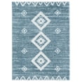 thumbnail image 2 of HR Ultra-Soft Shaggy Area Rug with Southwestern Diamond Pattern  Beige and White, Plush 1-Inch Pile, Easy Clean, Quick Crease Recovery  Ideal for Living Room, Bedroom, 2 of 6