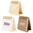thumbnail image 1 of 3pcs Mini Calendar 2024 Tabletop Small Calendar Decorative Desk Calendar Mini Desk Calendar Decor, 1 of 9
