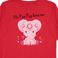 thumbnail image 4 of Inktastic Aditi My Pap Pap loves me Boys or Girls Long Sleeve Toddler T-Shirt, 4 of 5