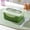 Green, variant on Zenithome Microwave Safe Leakproof Plastic Bento Box Food Grade Container for Office Work Picnic Lunch Storage