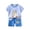 Multicolor, variant on Boys Summer Pajama Sets, Soft 2 Piece Cotton Comfy Boys' Sleepwear Green Size 6-7T