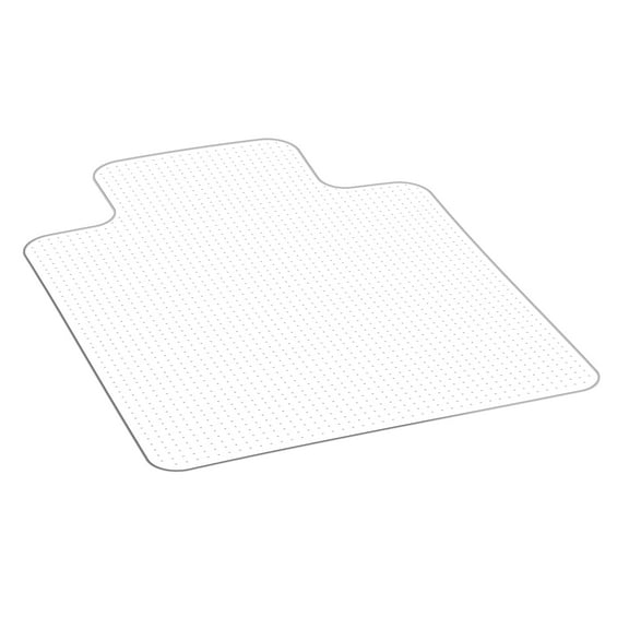 VEVOR Chair Mat with Lip, 36 x 48-inch Office Chair Mat for Low Pile Carpeted Floors, Clear Floor Protector Rug with Studded, Non-Slip & Easy to Clean, Smooth Glide Under Desk Rug for Home Office