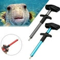 thumbnail image 2 of T Shape Fish Hook Remover Portable Hook Extractor Aluminum Tube Hook Detacher, 2 of 12