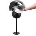 thumbnail image 3 of MesaSe Motorcycle Helmet Rack  180 Degree Rotation Helmet Rack with Hook  Wall-mounted Bike Helmet Holder  Double Hook Bike Helmet Holder for Coats Caps Baseballs Rugby Helmet, 3 of 9