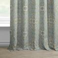 thumbnail image 5 of Half Price Drapes Printed Camille Sky Blue Room Darkening Curtains for Bedroom (1 Panel), 50W X 120L, 5 of 10